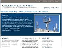 Tablet Screenshot of kandutsch.com